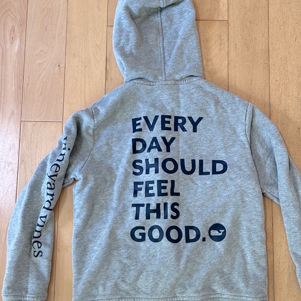 Vineyard vines boys zip up